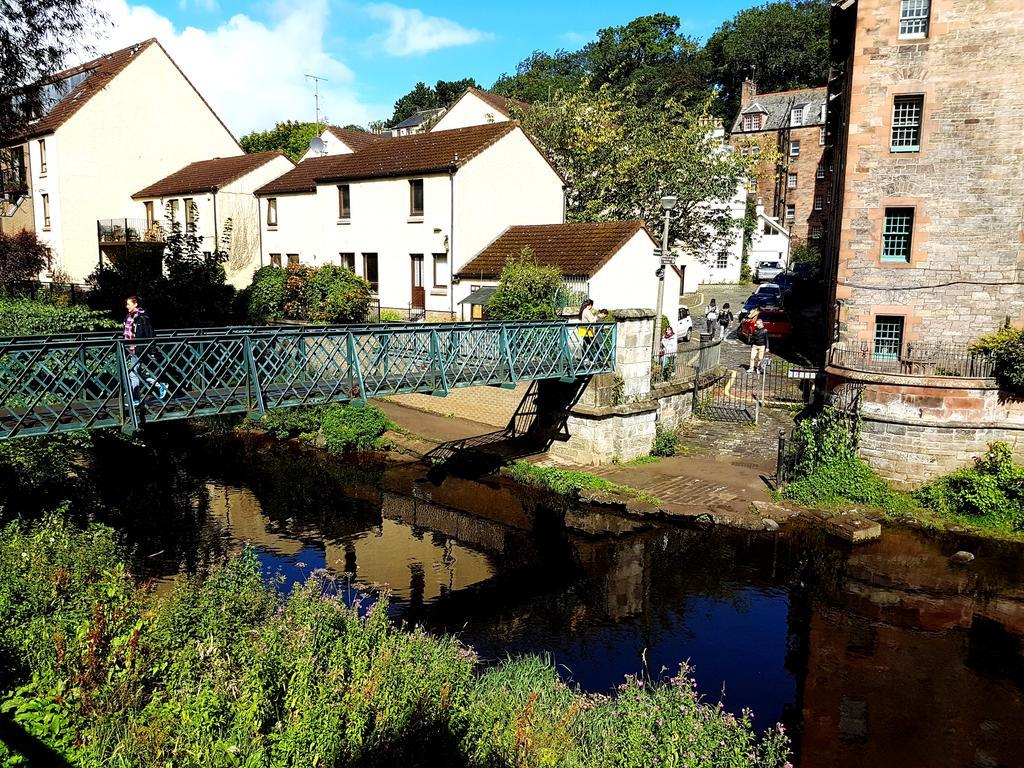 Dean Village - Lovely 2 Bed In Picturesque Dean Village With Balcony And Private Parking Edimburgo Quarto foto