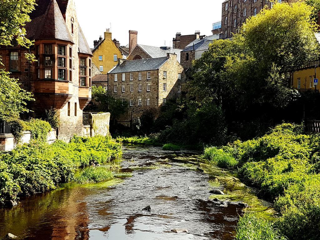 Dean Village - Lovely 2 Bed In Picturesque Dean Village With Balcony And Private Parking Edimburgo Quarto foto